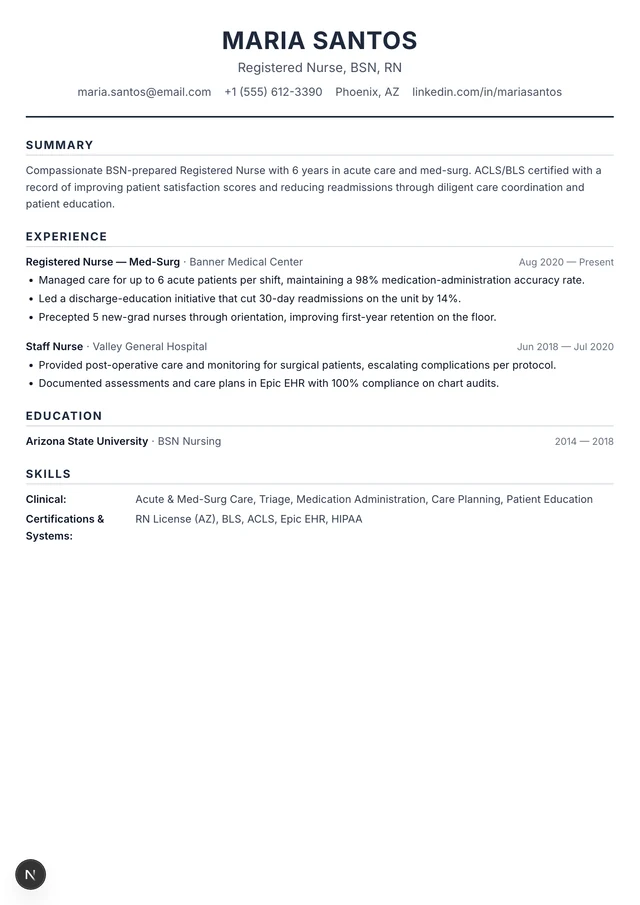 Registered Nurse